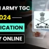 Indian Army TGC 141 Notification